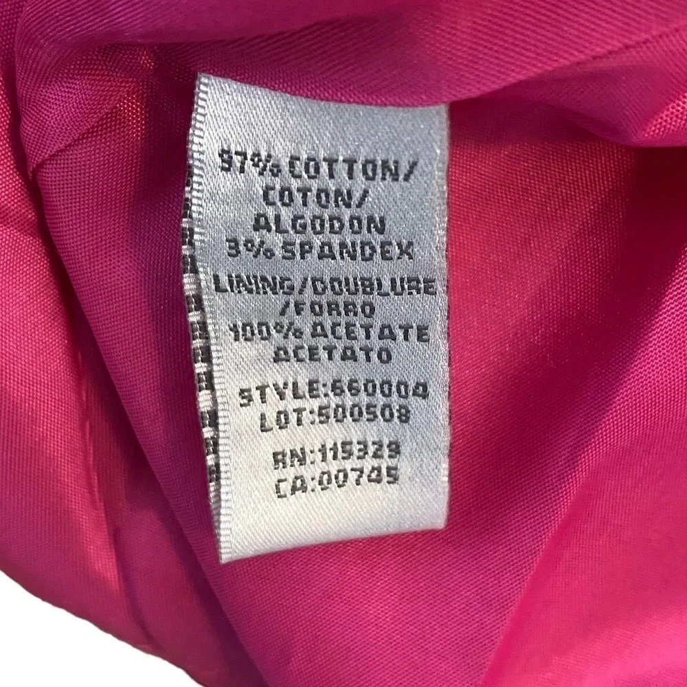 Badgley Mischka Barbie Pink Off-Shoulder Dress Size 6 - Picture 6 of 8